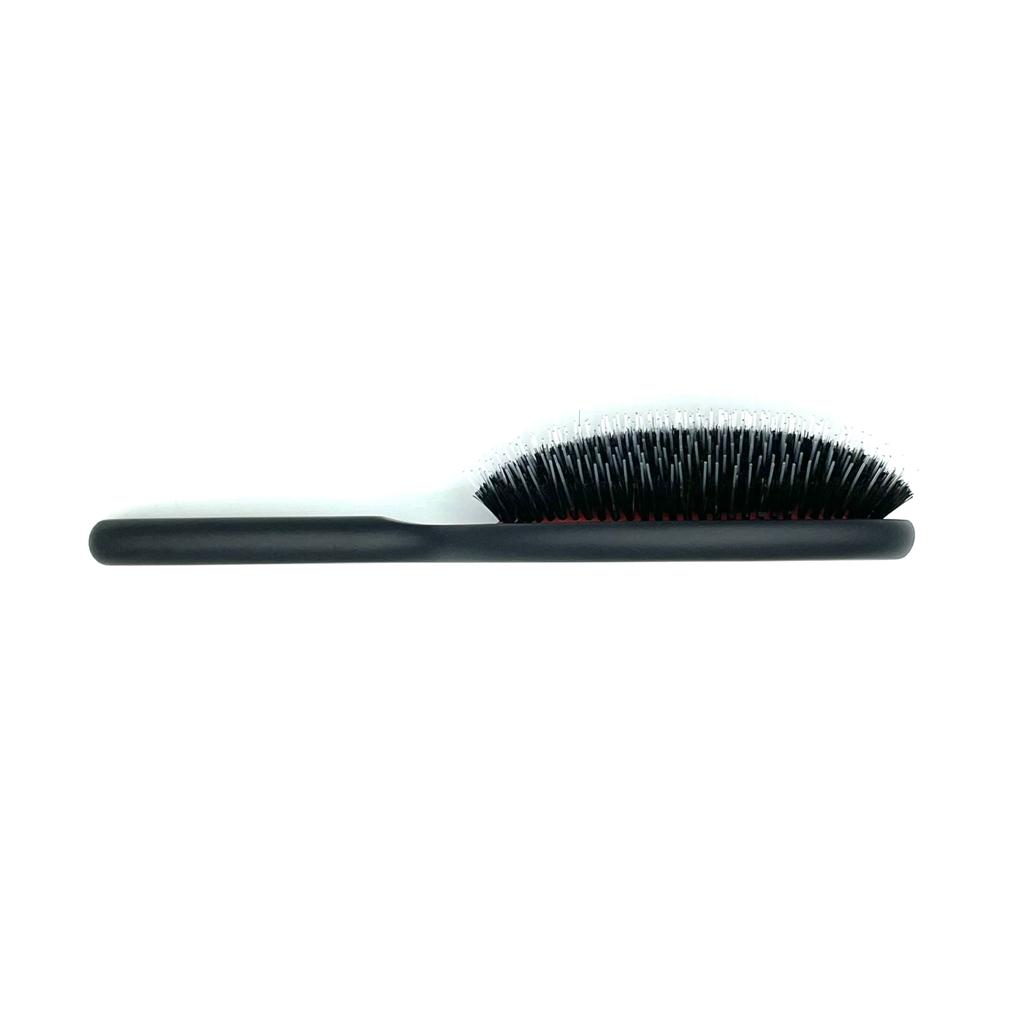 Haarbürste extra groß oval mit Borsten und Frisierpins